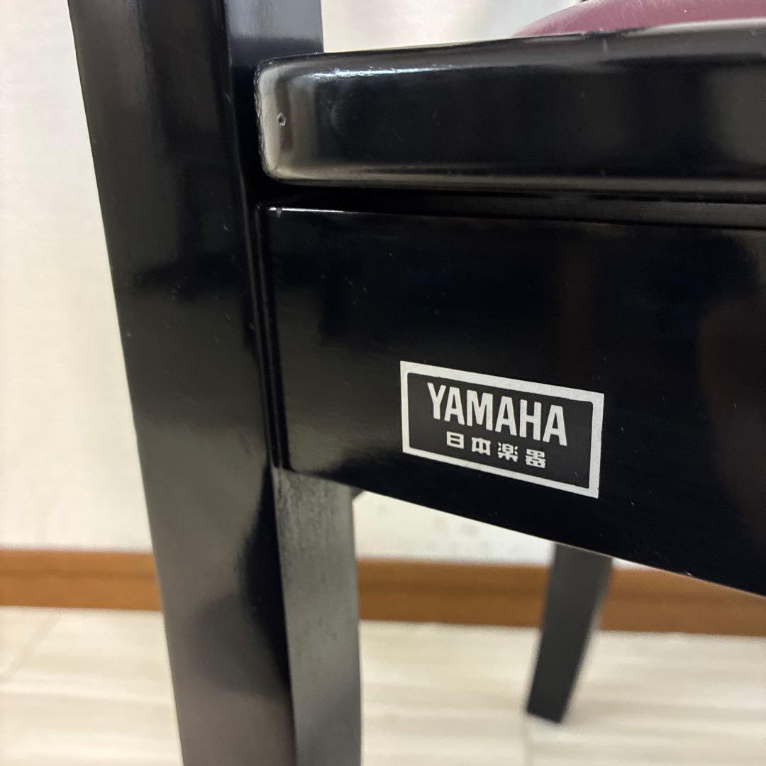 【中古良品】ヤマハ背付ピアノ椅子(全国送料込み)トムソン椅子
