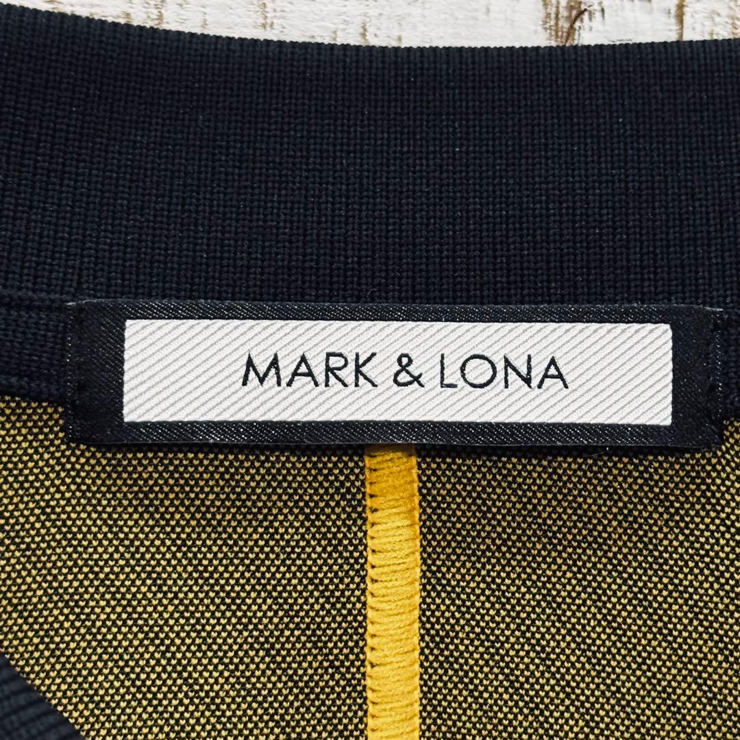 MARK&LONA マークアンドロナ ゴルフシャツ スカルロゴ 44