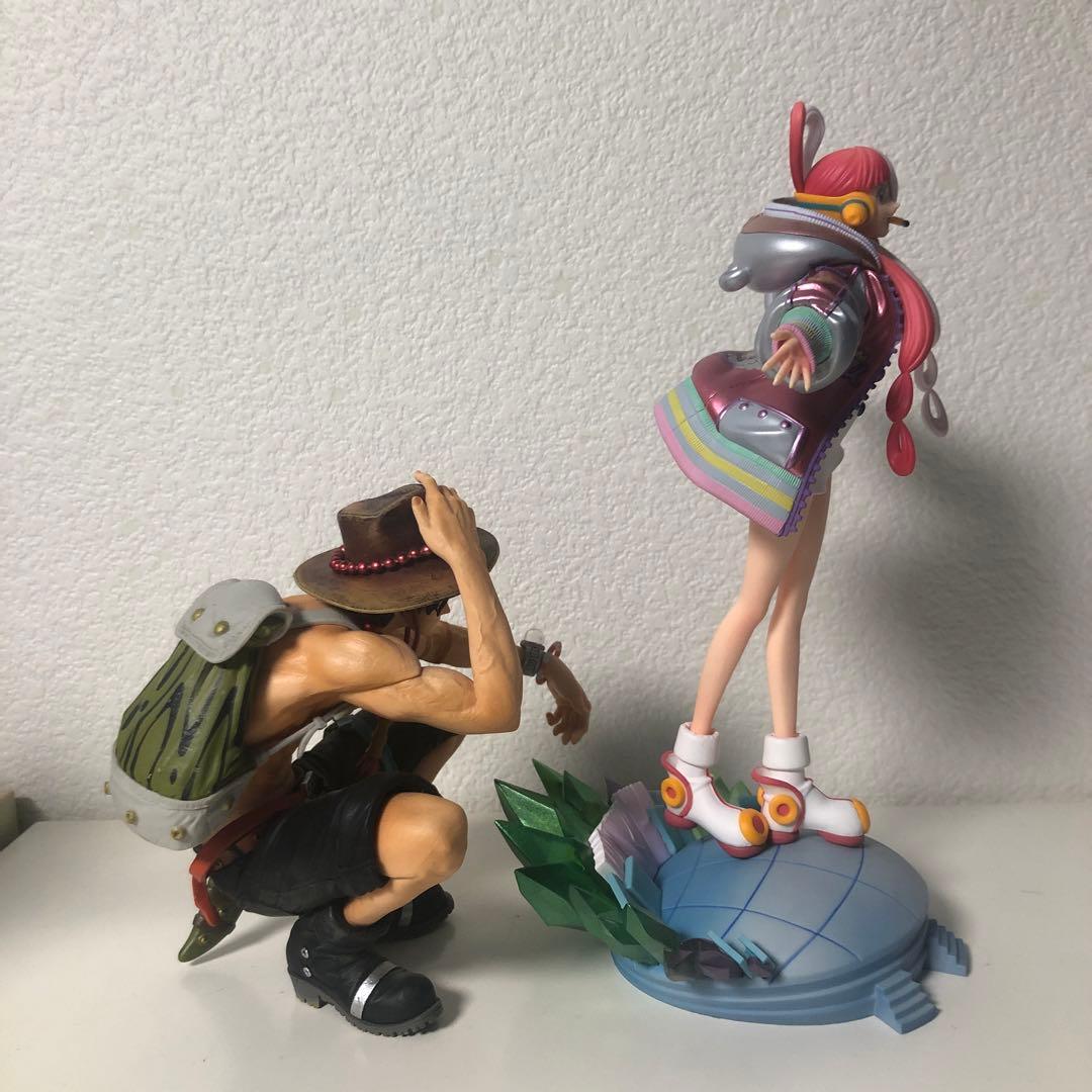 ワンピース KING OF ARTISTエース フィギュア ウタ　フィギュア