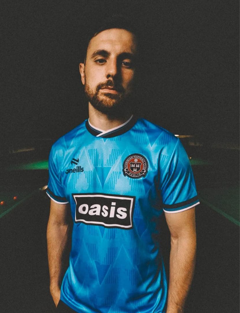 Oasis × Bohemian FC 2025 ユニフォーム ゲームシャツ