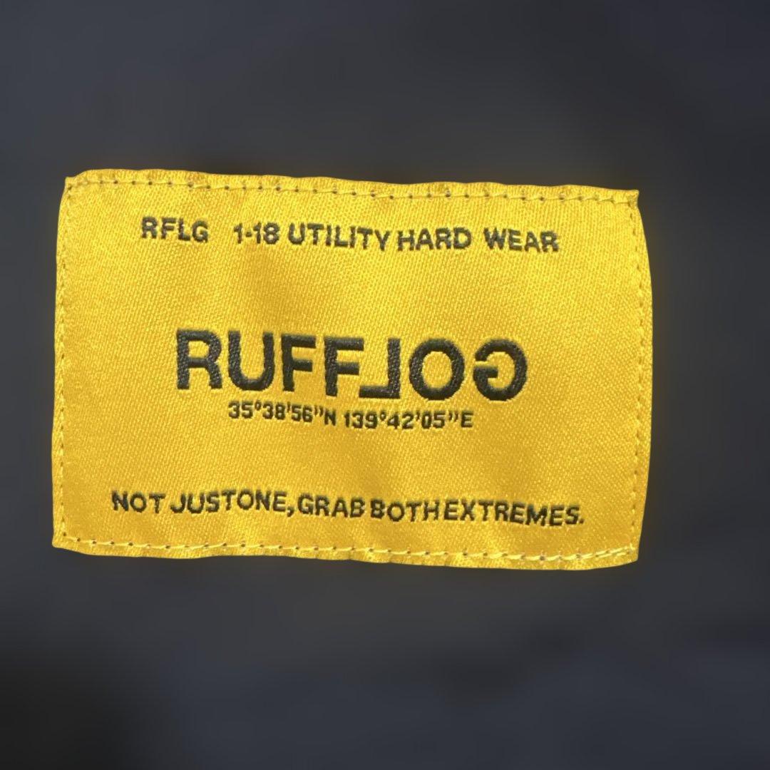 RUFFJOG RFLG 1-18 ゴルフシャツ ダークブルー　Lサイズ