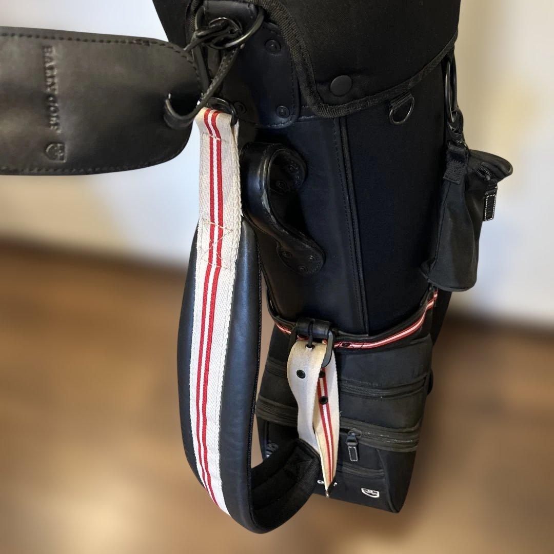 BALLY　golf バリー　ゴルフバック　キャディバック 黒