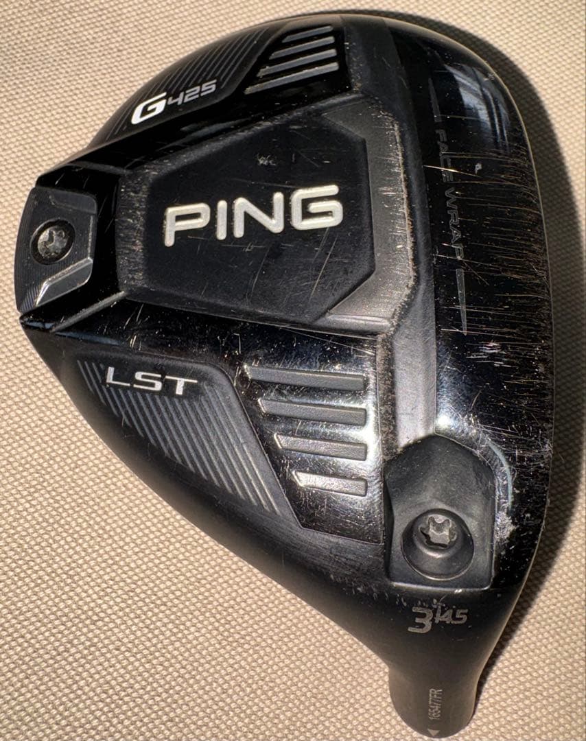 PING ３番LSTウッド：G425 LST３Wヘッドのみ ピン