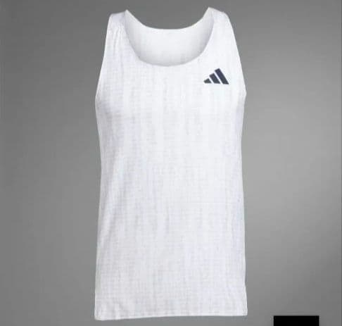 adidas アディゼロ シングレット ランニング 日本未発売