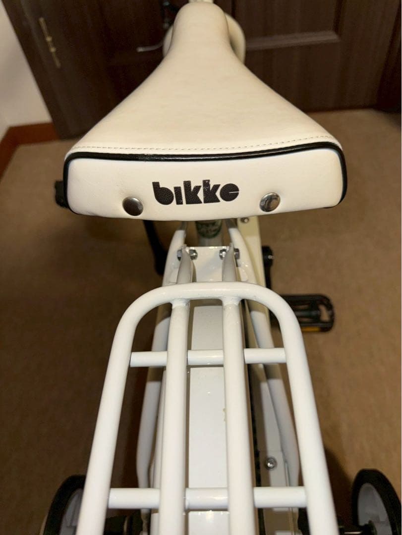 ブリヂストン bikke キッズ自転車 16インチ 補助輪付 室内保管