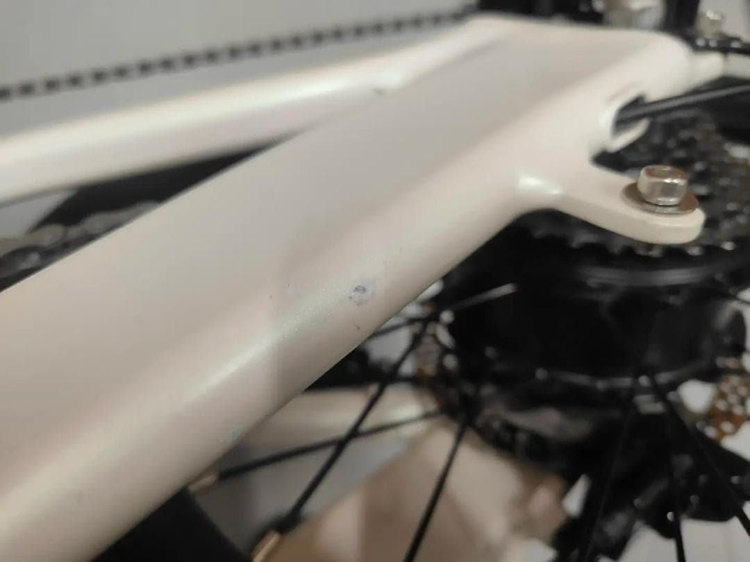 【在庫残りわずか！】折りたたみ電動アシスト自転車ERWAYA02ホワイト