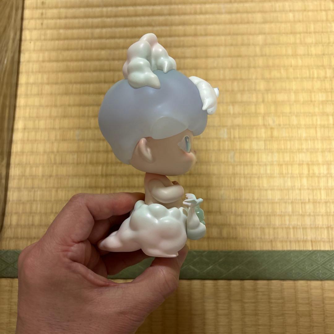 パステルカラー フィギュア 雲と動物モチーフ　dimoo ディムー　希少　真作