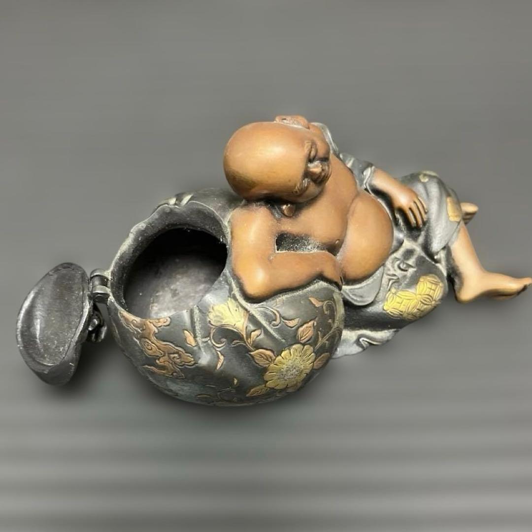 高岡銅器　香炉　香立　置物
