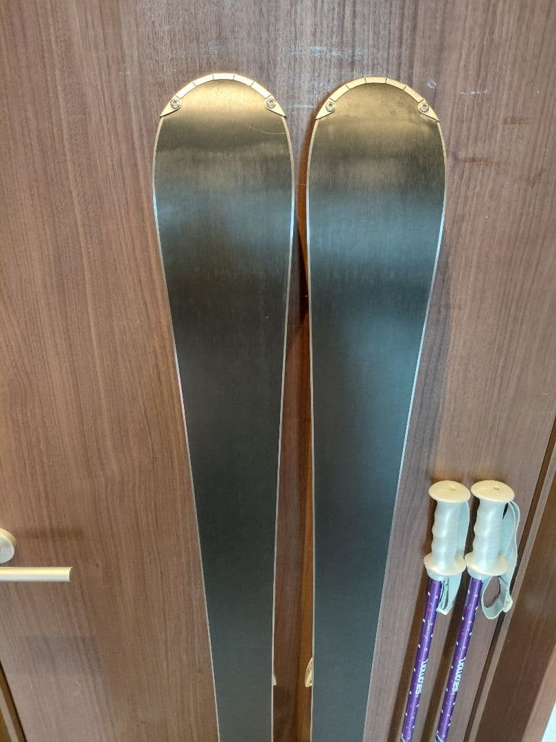 美品【ハイエンド】SALOMON レディース スキーセット メンテ・WAX済み✔