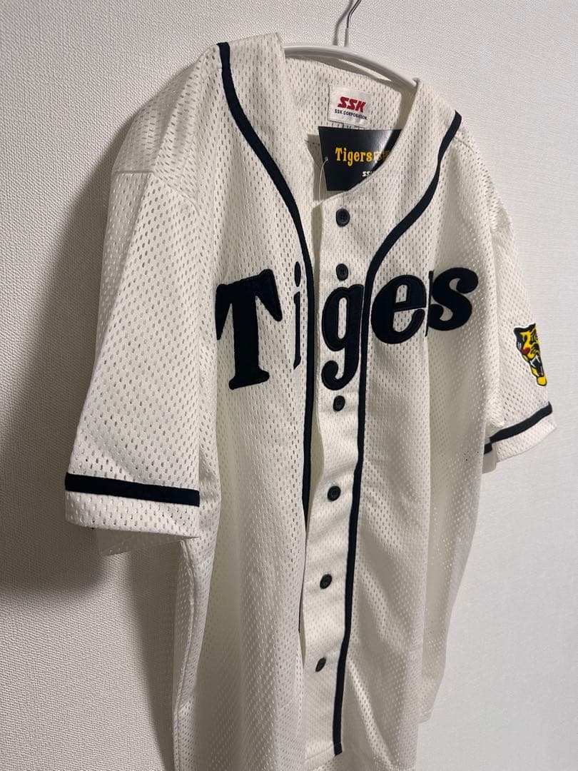 【未使用】阪神タイガース　SSK 応援福　ユニホーム　メッシュ　タグ付き