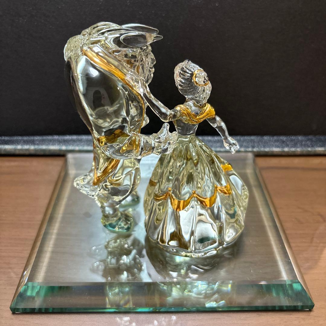 ディズニー　美女と野獣　クリスタルアーツ