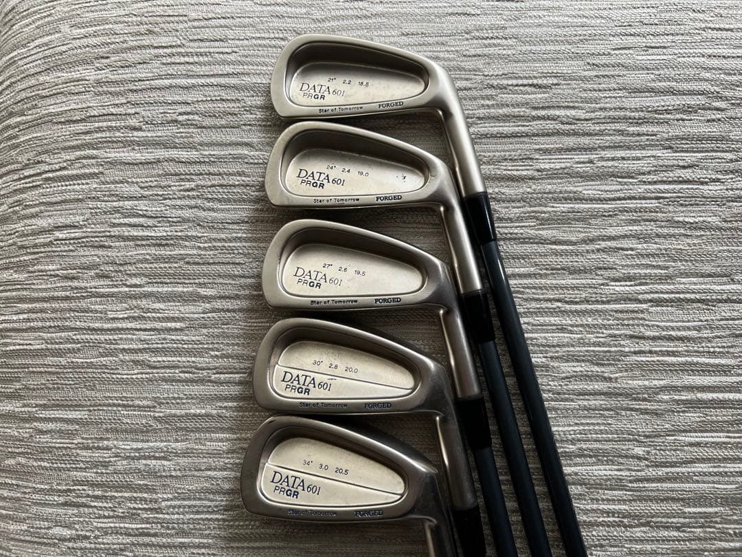 PRGR DATA 601 Forged 3I～Pw M-40 三浦技研監修