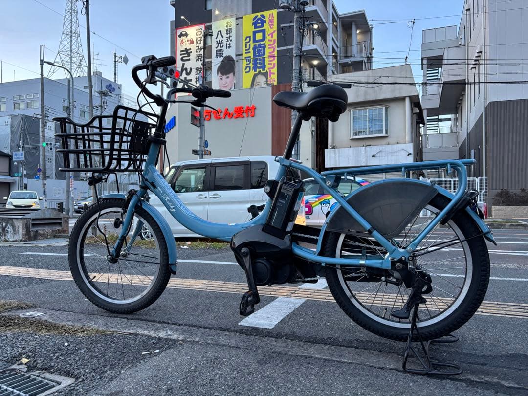 中古20㌅YAMAHA電動アシスト自転車　12.3Ah 大阪　007
