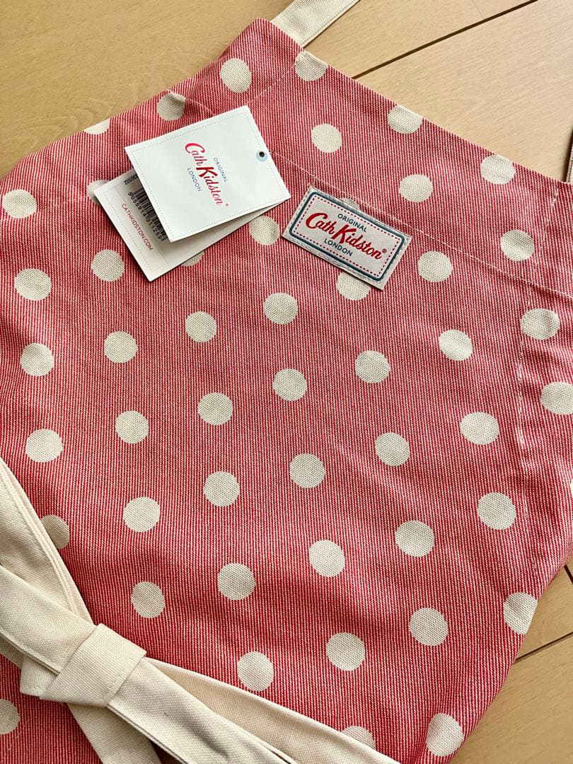 【新品】Cath Kidston キャスキッドソン エプロン ドット柄