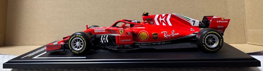 ブラーゴ 1/18 フェラーリ　SF71H 2018 ライコネン ラストウィン