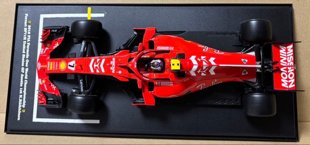 ブラーゴ 1/18 フェラーリ　SF71H 2018 ライコネン ラストウィン