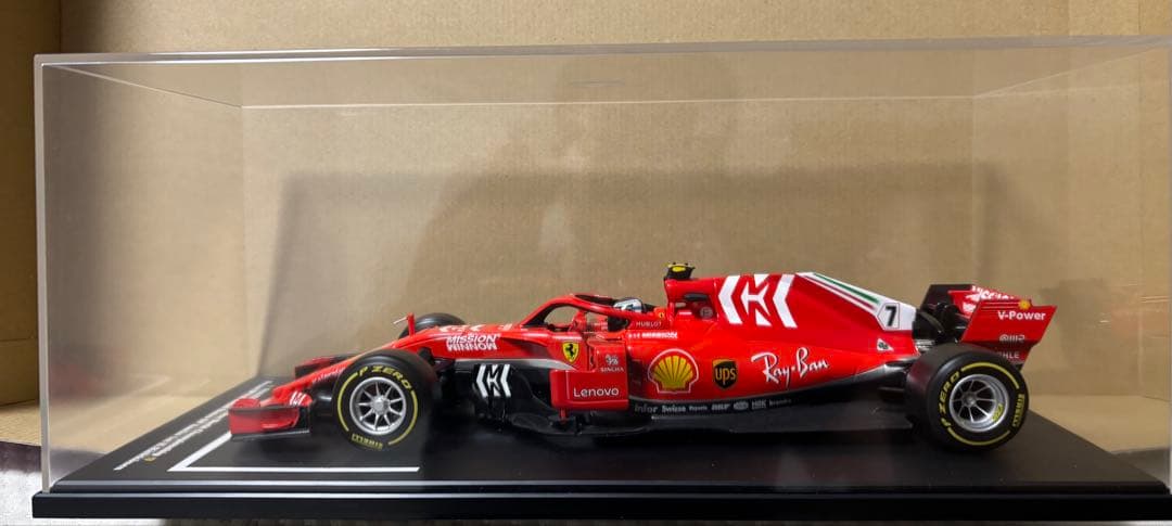 ブラーゴ 1/18 フェラーリ　SF71H 2018 ライコネン ラストウィン