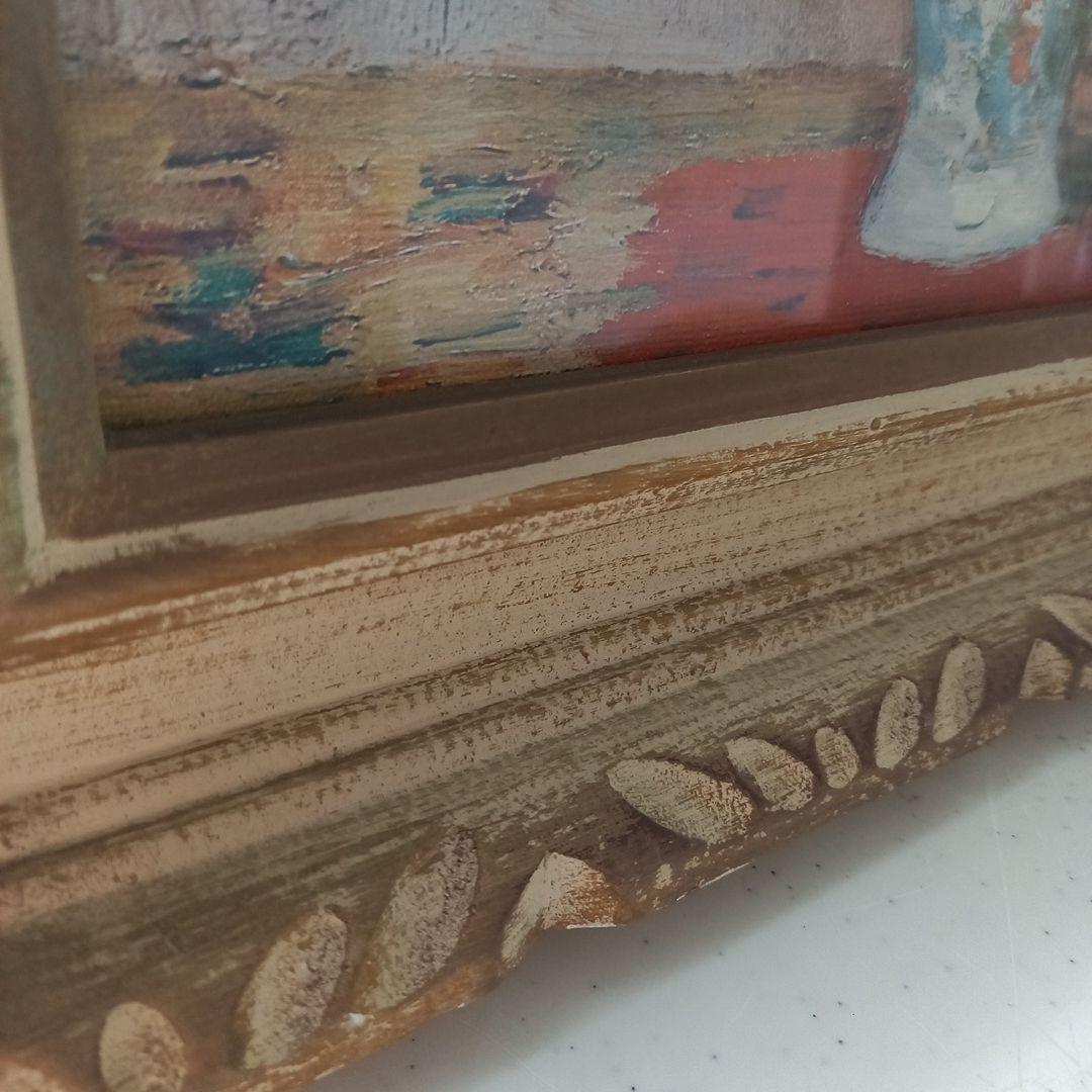 庭園の花 ダイフ 複製画 レプリカ 額装　52×61cm 心に宿る世界の名画