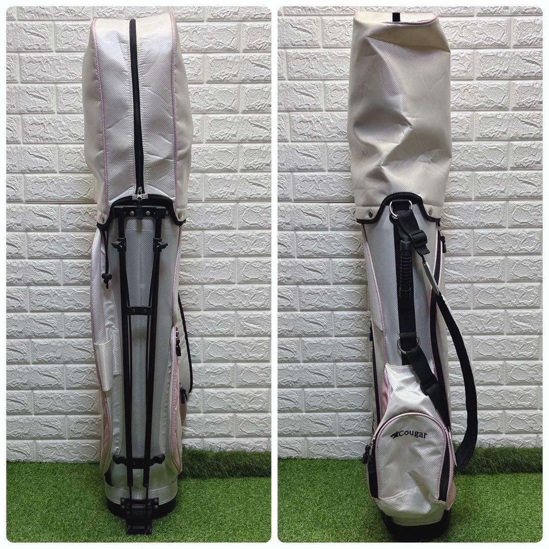 極美品 希少レフティ 可愛いピンク レディースゴルフクラブ豪華11本フルセット