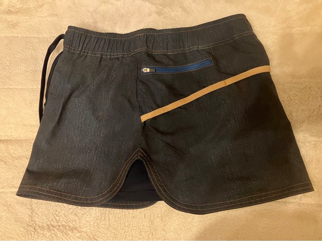 マウンテンマーシャルアーツ　MMAランニングパンツ　デニム風　レディースSサイズ