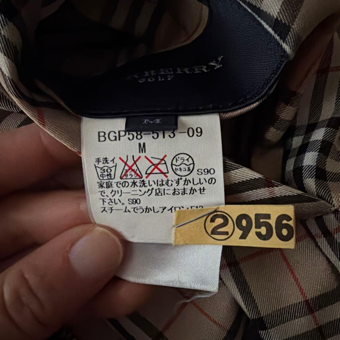 BURBERRY GOLF ダウンジャケット リバーシブル Mサイズ