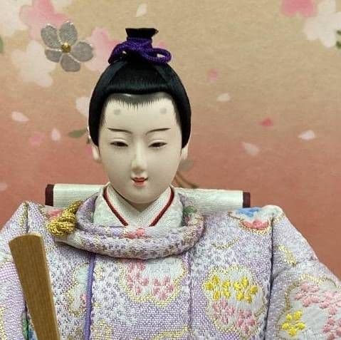 可愛い雛飾り　五人飾り　巾70㎝位前後で飾れる