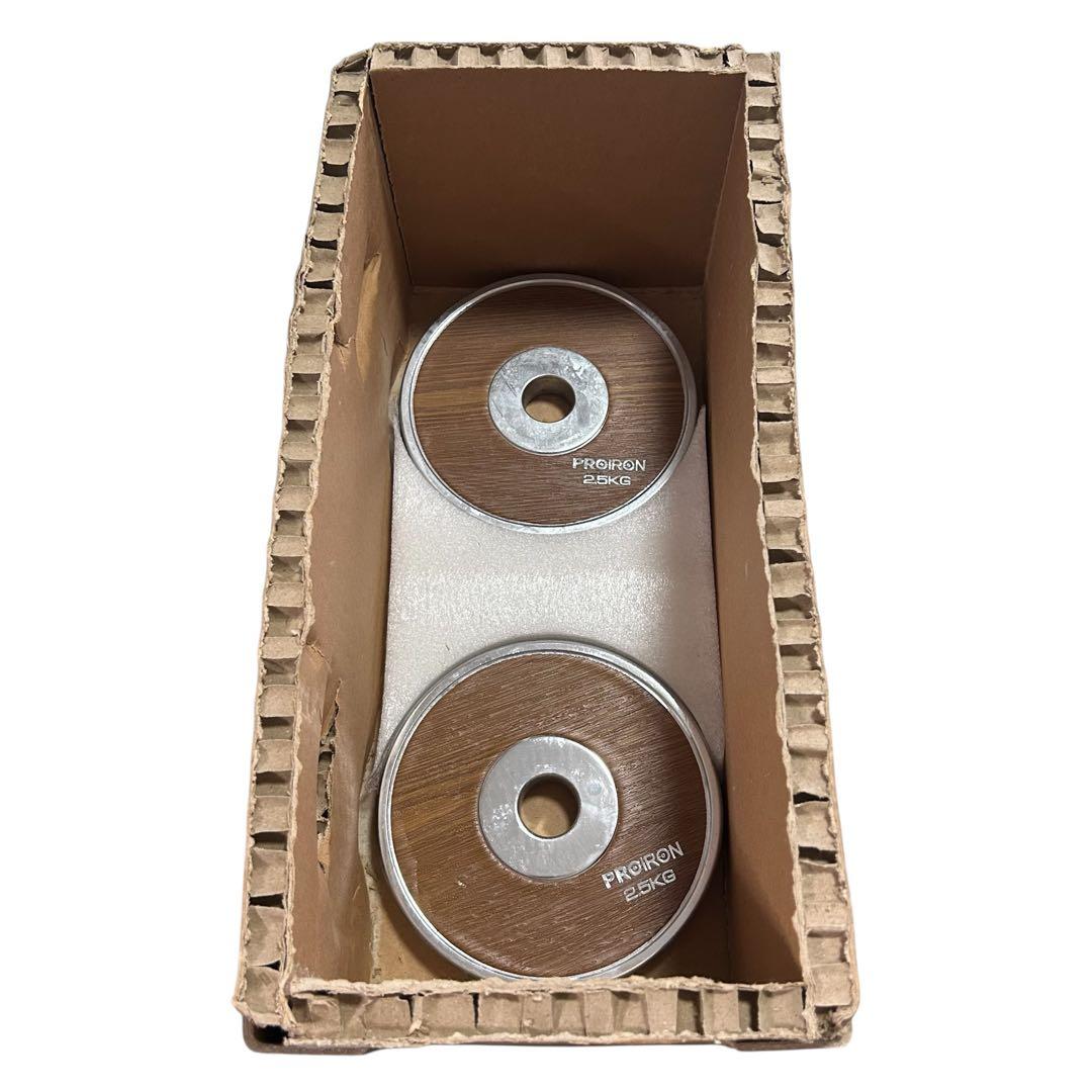 ダンベル PROIRON 2.5kg×4枚、1.25kg×4枚、0.5kg×4枚
