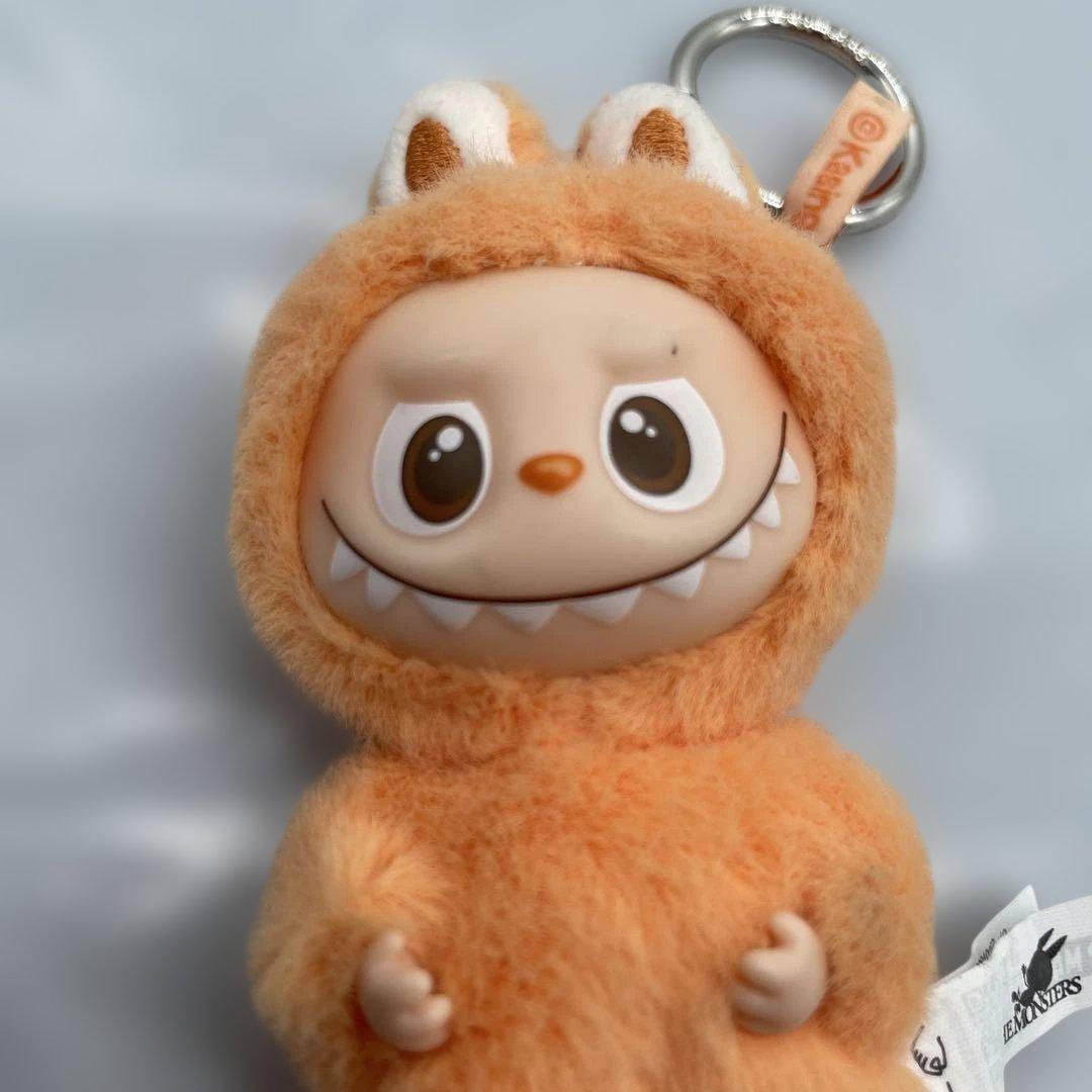 POPMARTTHEMONSTERSLABUBUビニールぬいぐるみ キーホルダー