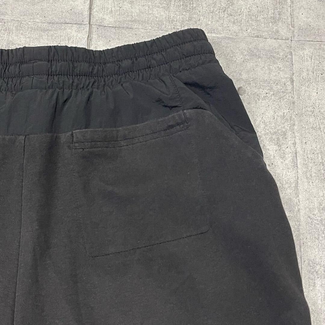 adidas クロップドパンツ ファブミックス 素材切替え アディダス