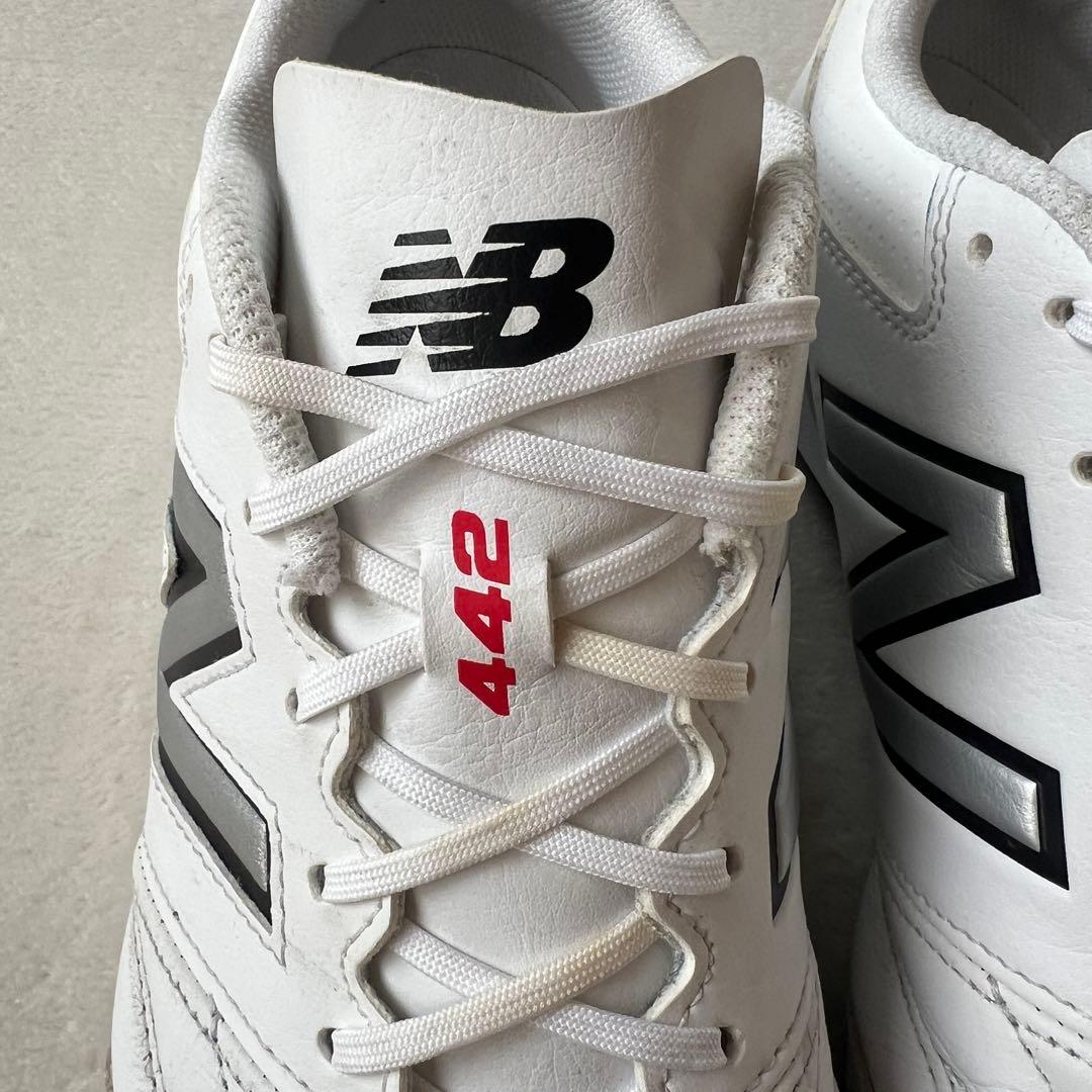 NEW BALANCE ニューバランス 26.5㎝ 442 フットサルシューズ白