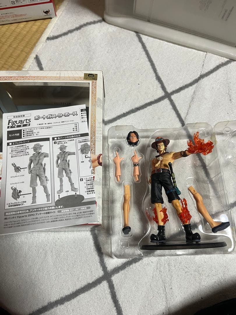 ワンピース Figuarts ルフィ・エース・サボ　少年期・青年期セット