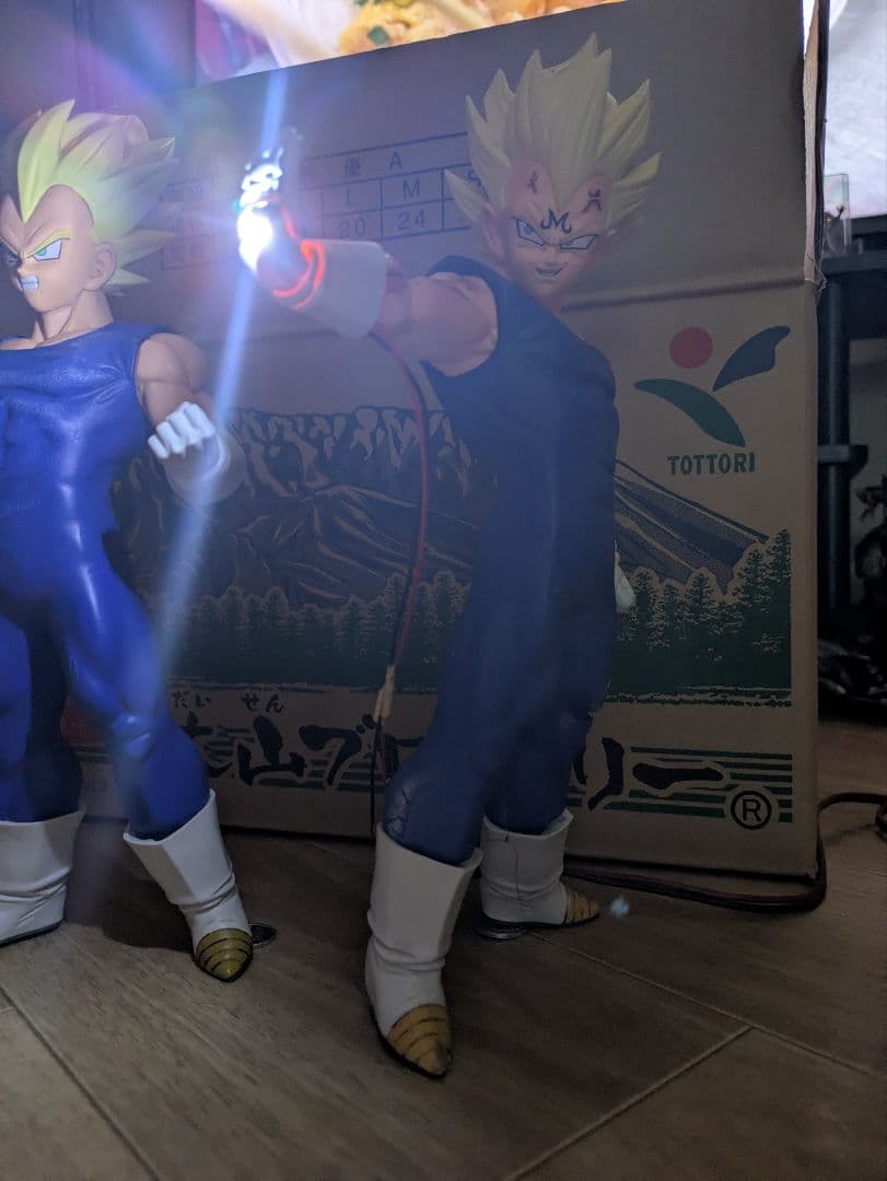 ドラゴンボール魔人ベジータ LED点灯点滅リレー付きフルセット