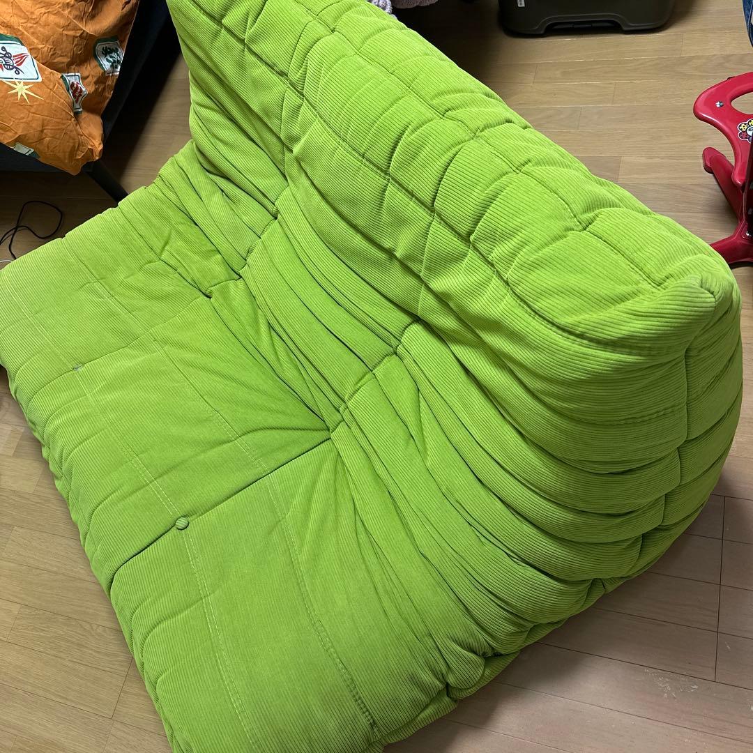 ligne roset / リーンロゼ TOGO トーゴ 2人掛け　グリーン