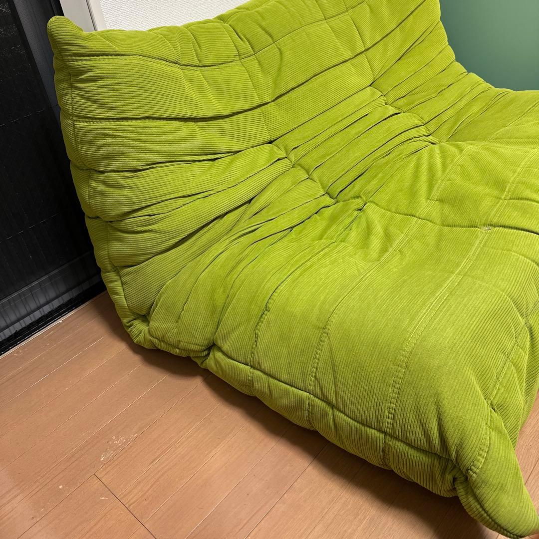 ligne roset / リーンロゼ TOGO トーゴ 2人掛け　グリーン