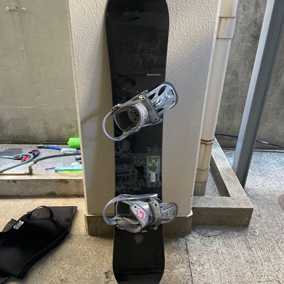 Burton Raven スノーボード ビンディング付き