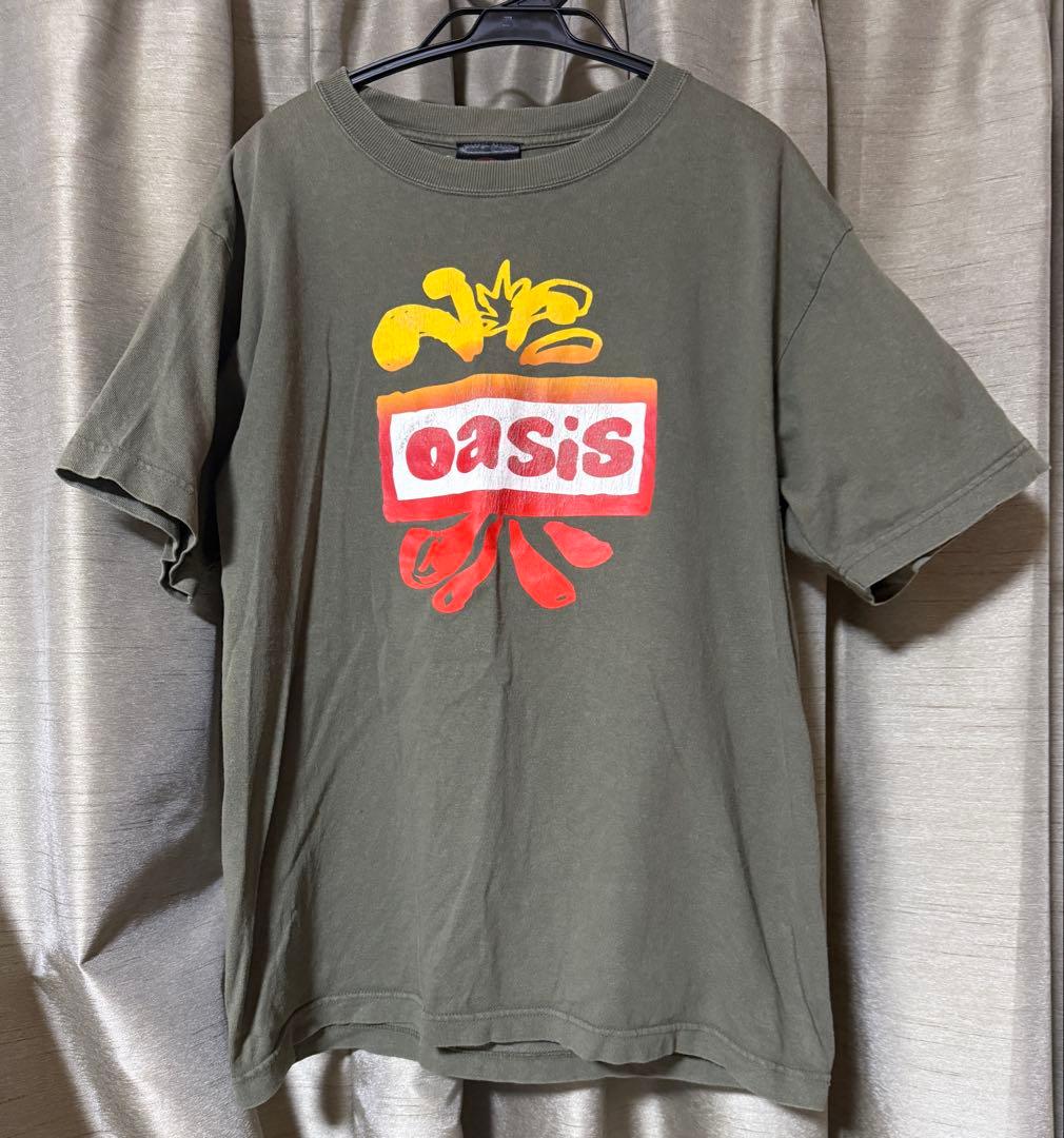 oasis 2009 Tour Tシャツ オリーブグリーン