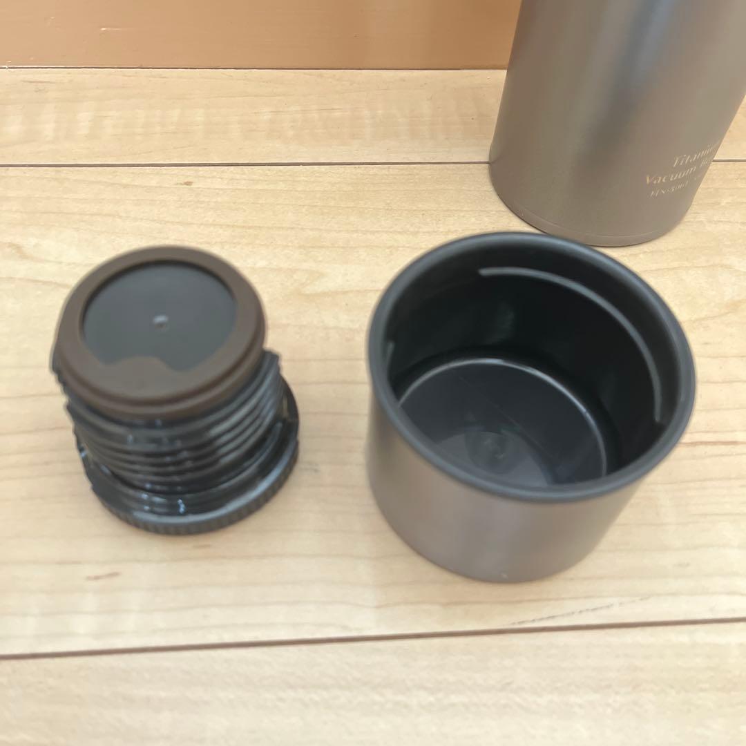 THERMOS チタン水筒 FJN-500T 500ml グレー