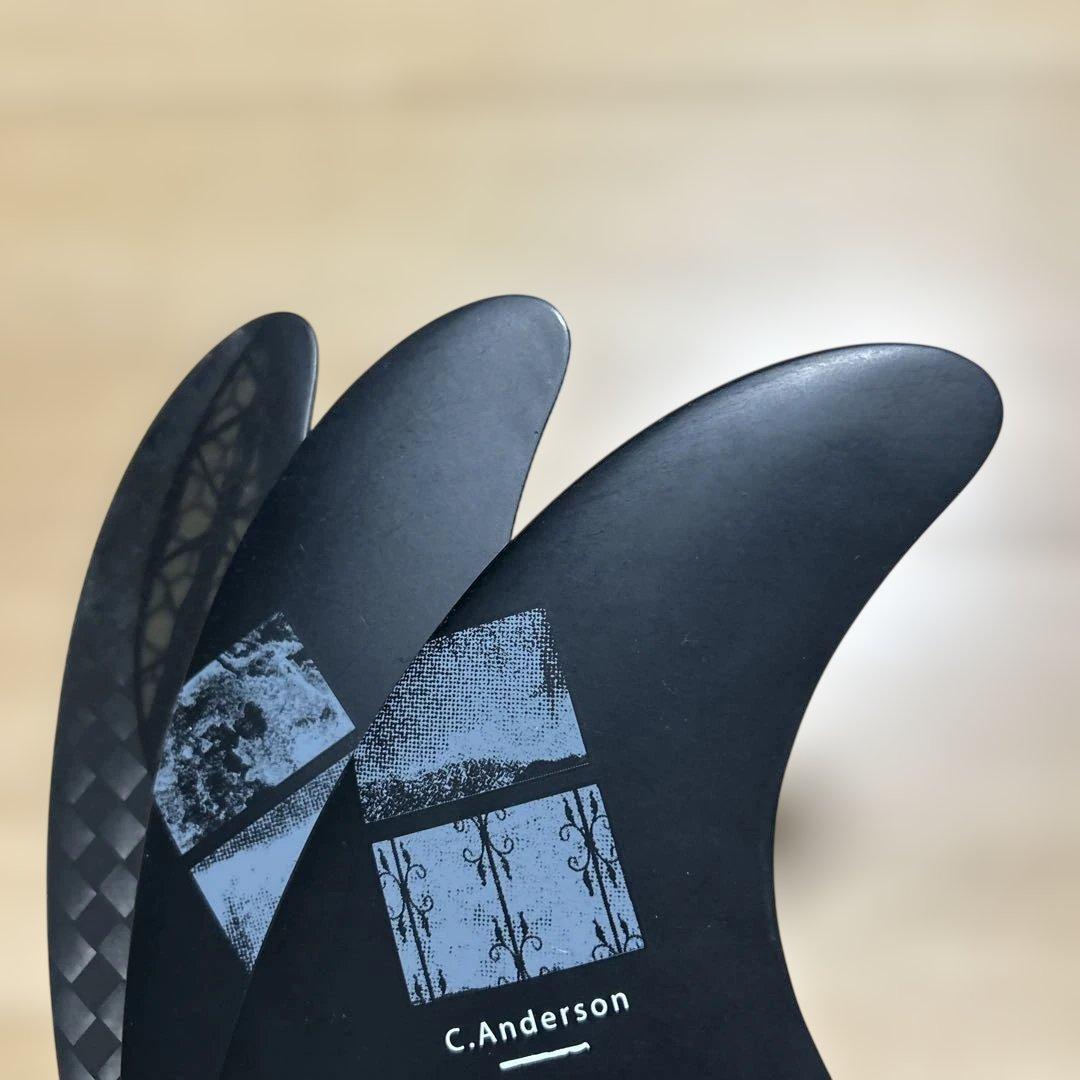 美品　C.Anderson サーフボードフィンセット