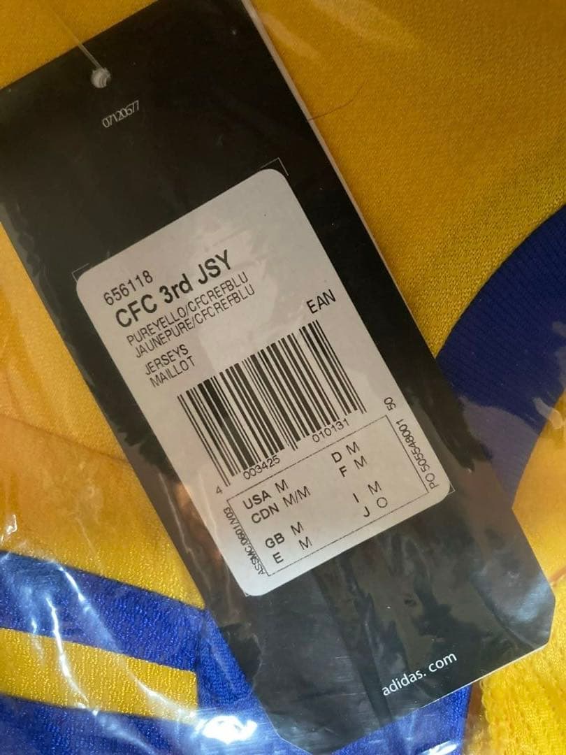 adidas チェルシーユニホーム　US Mサイズ 未開封品