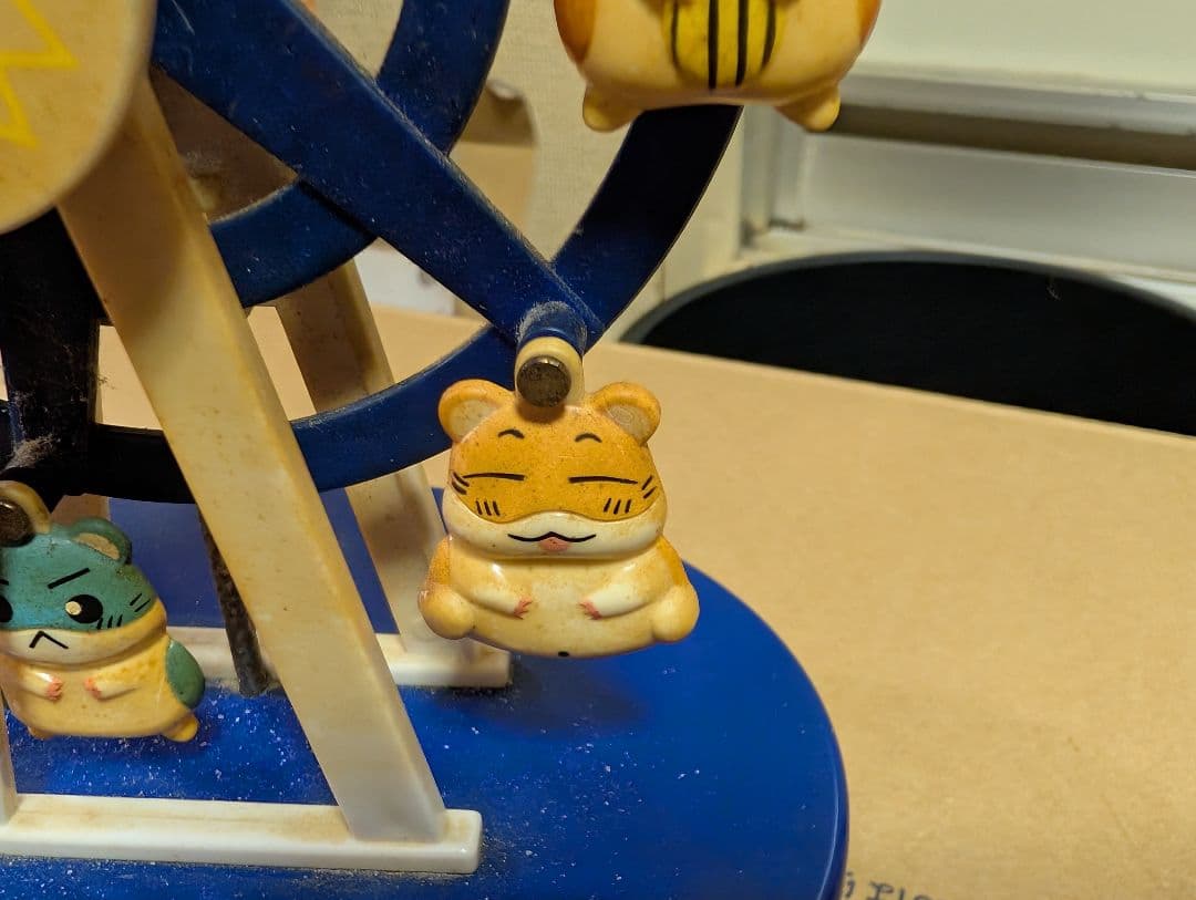 希少 ハムスター倶楽部 あおば出版 くるくる オルゴール
