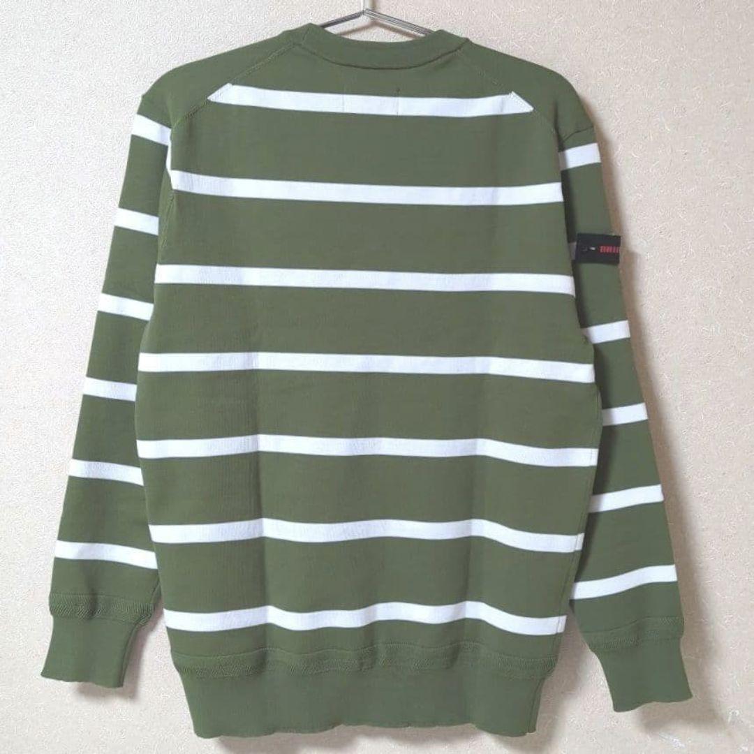 ✩新品未使用✩ブリーフィング　クルーネックニット　ボーダー　長袖 M