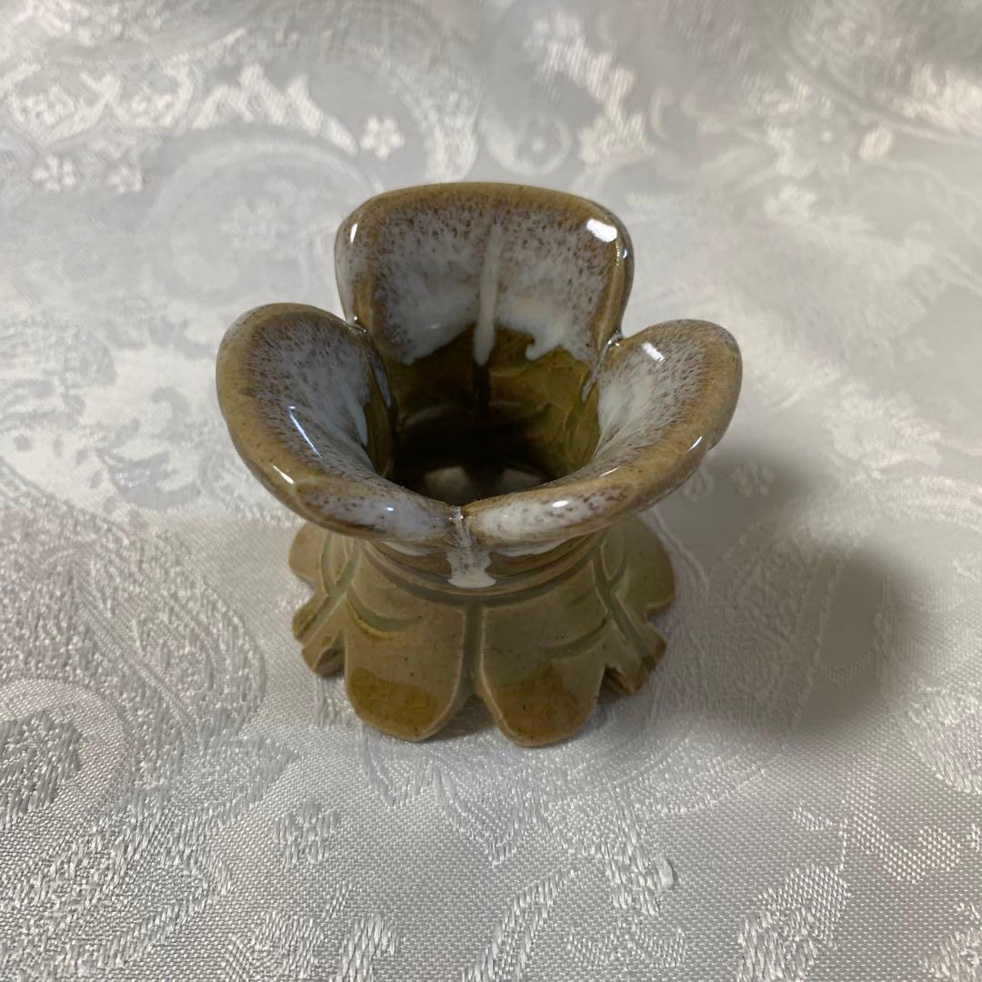 茶道具　七種蓋置　三つ葉