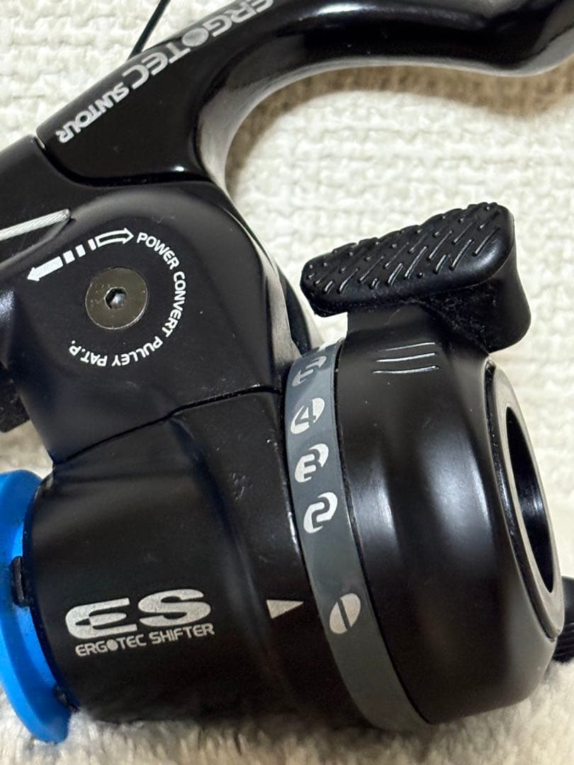 自転車用品　レバー　サンツアー　エルゴテックシフター