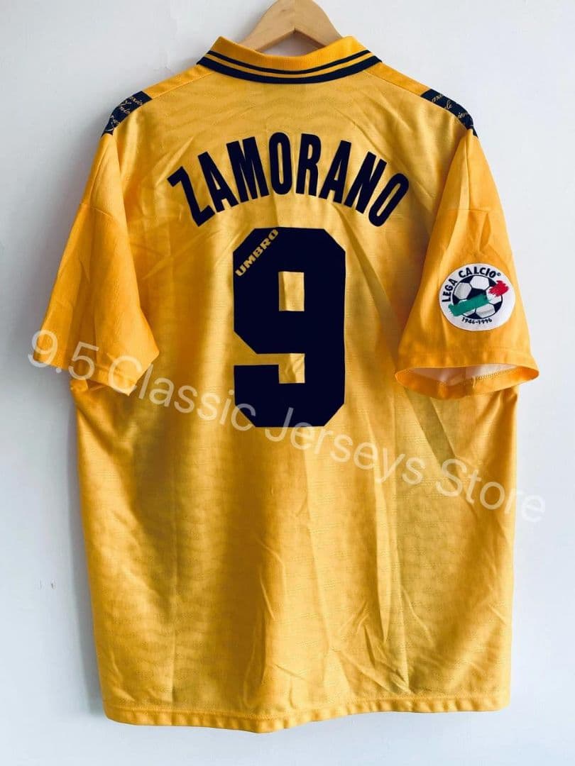 インテルミラノ 96/97 アウェイ ユニフォーム #9 ZAMORANO