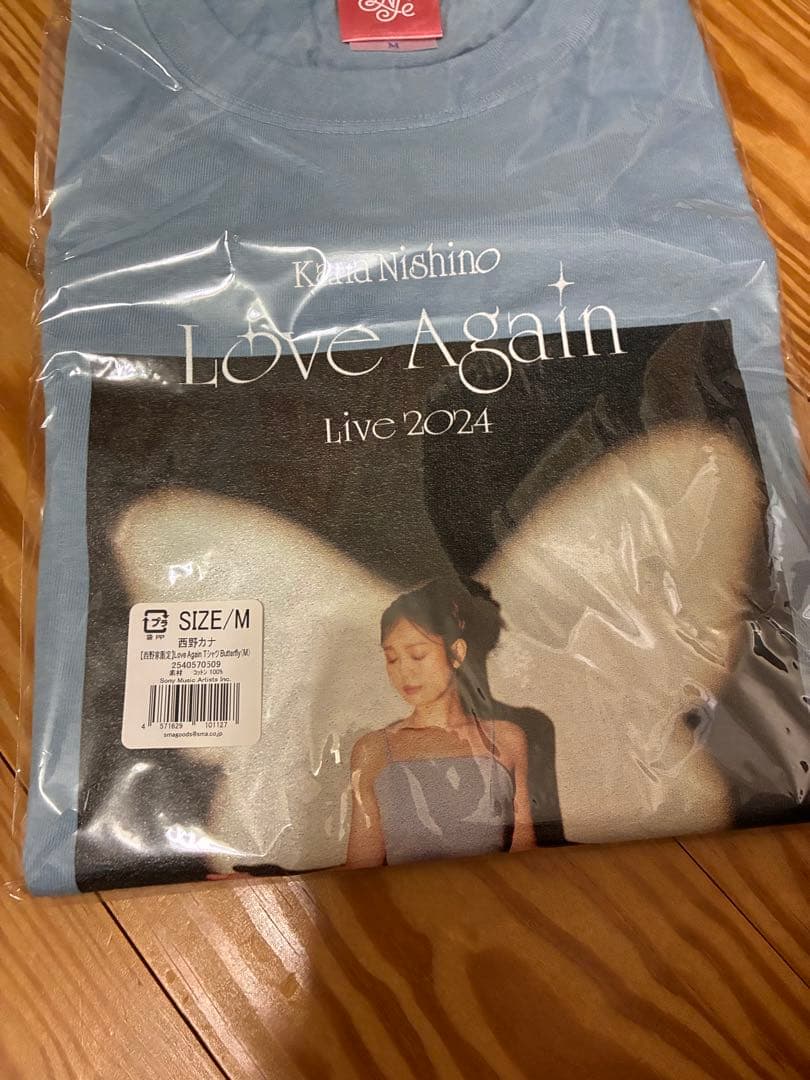 Kana Nishino Love Again Live 2024 Tシャツ M