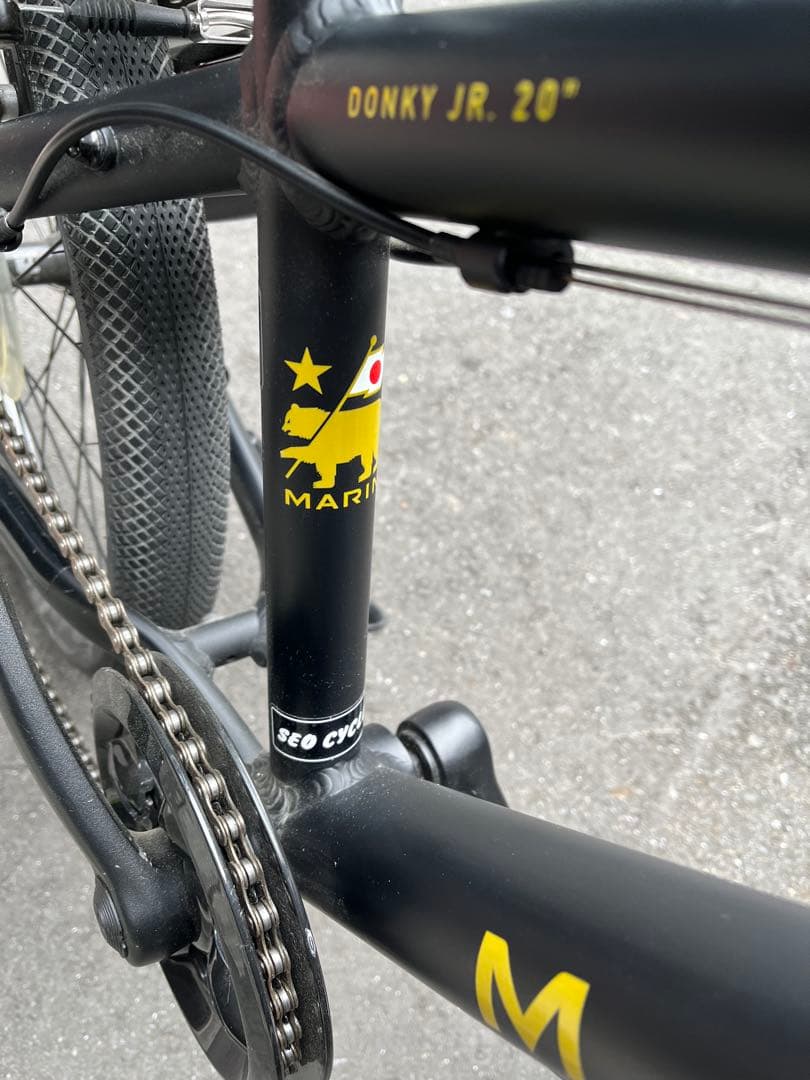 【値下げしました】MARIN 子供用自転車 ブラック 20インチ♡