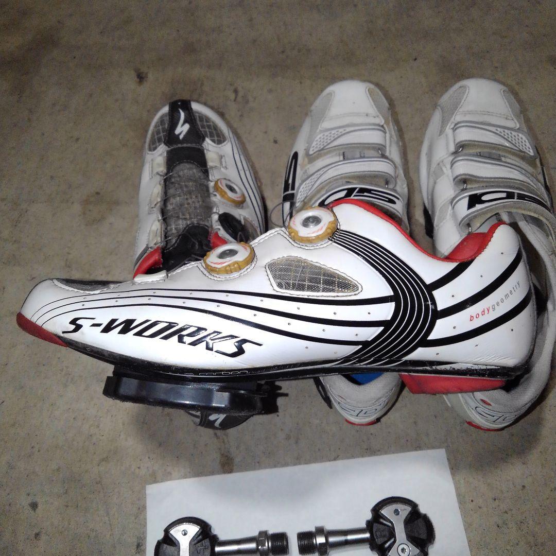 S-Works SiDi2足プラスペダル クリート付き　サイズ43