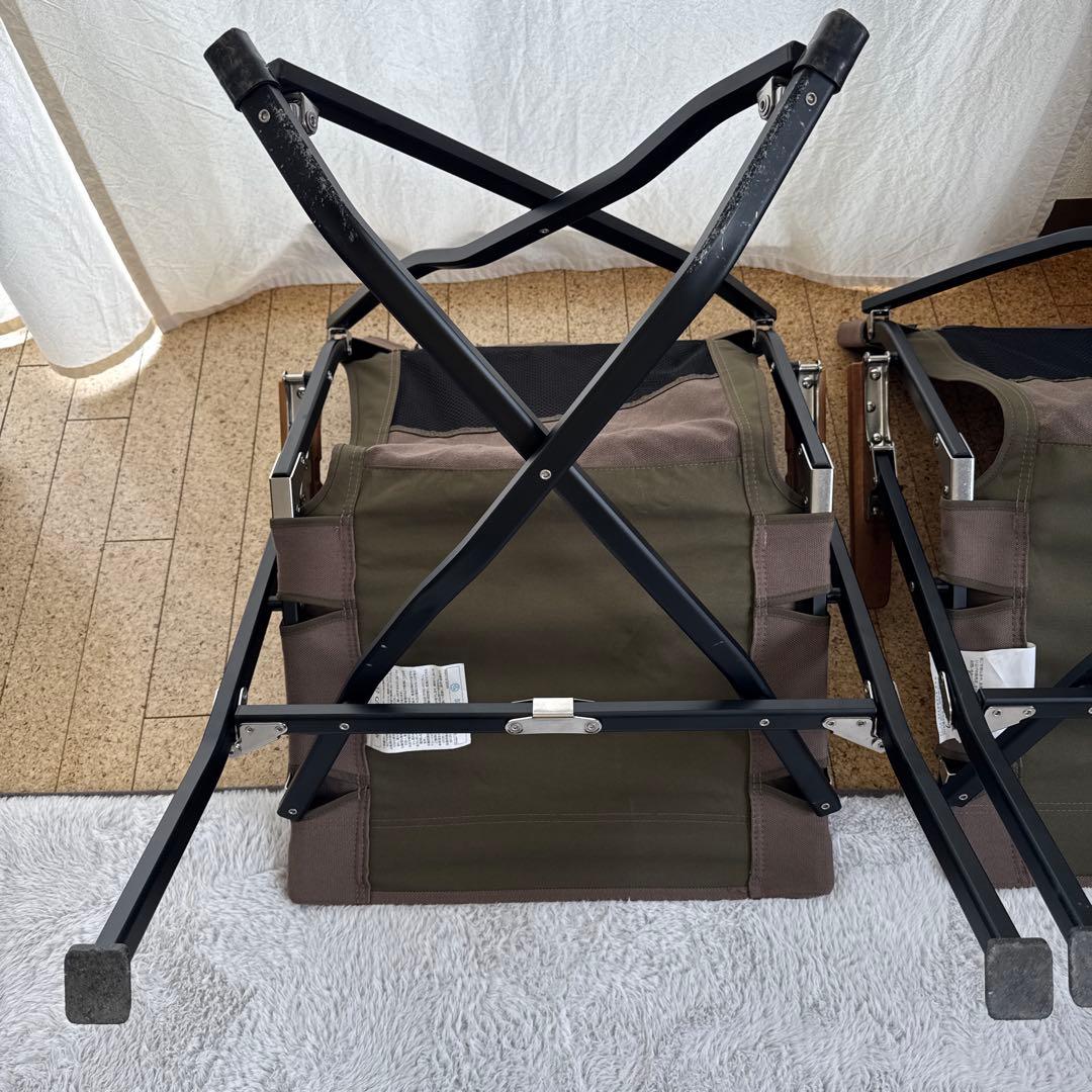 2脚セット販売‼️ スノーピークローチェア ショート グレー