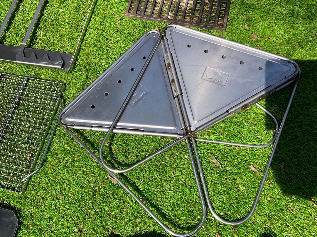  peak 焚き火台　Lサイズ　BBQスターターセット　USED 良品