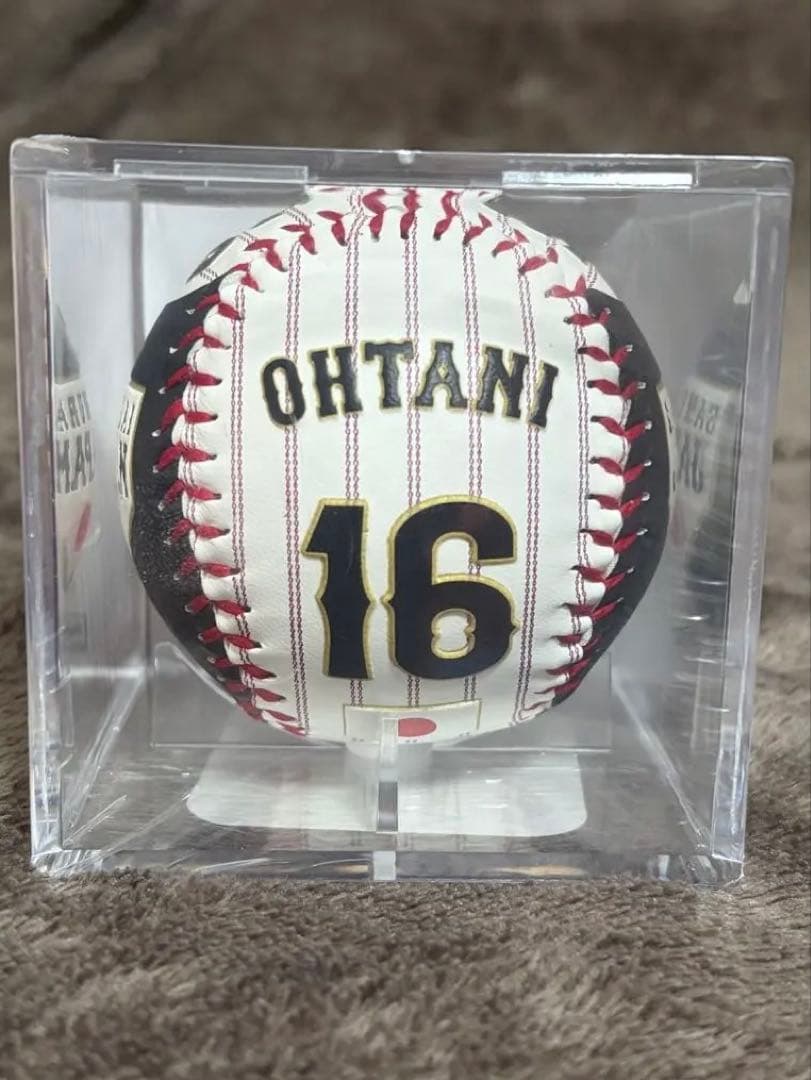 新品未開封 大谷翔平　OHTANI 16 記念ボール　WBC ボール